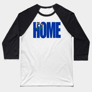 Nevada Home - State Flag Baseball T-Shirt